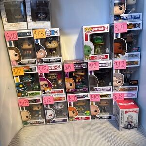 Funko Pop Assorted Character Set